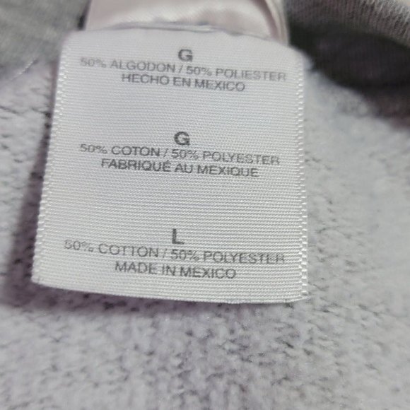 Vintage Stonewall Raiders Embroidered Neff Gray Crew Neck Sweater Large - Picture 7 of 9